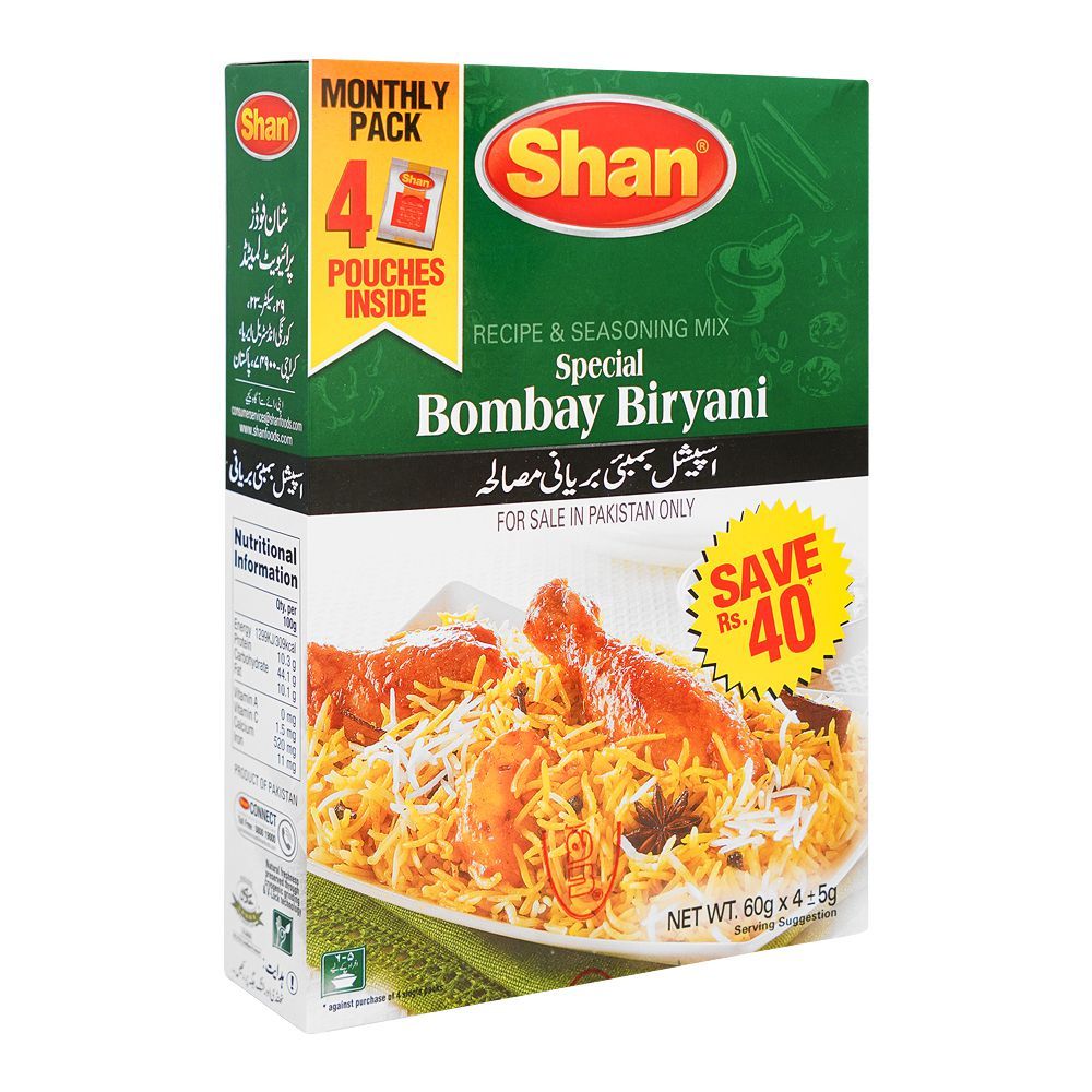 Shan Special Bombay Biryani Masala Range