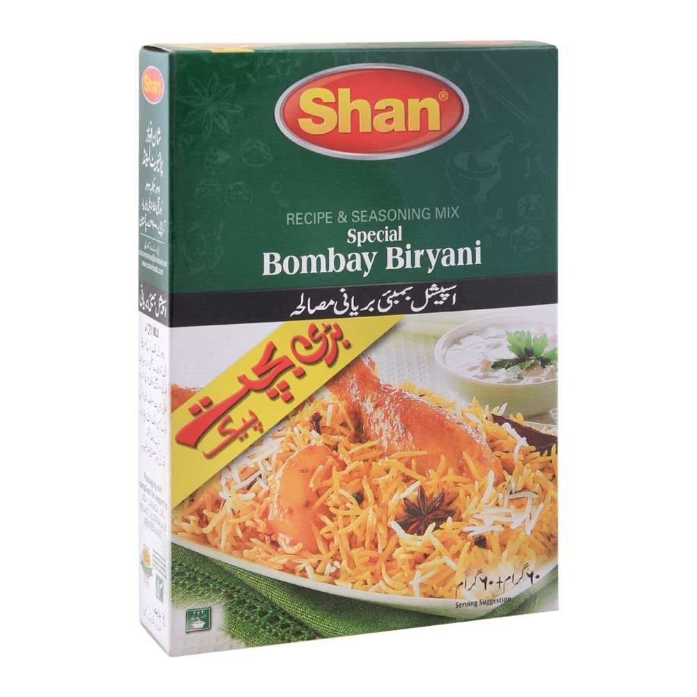 Shan Special Bombay Biryani Masala Range