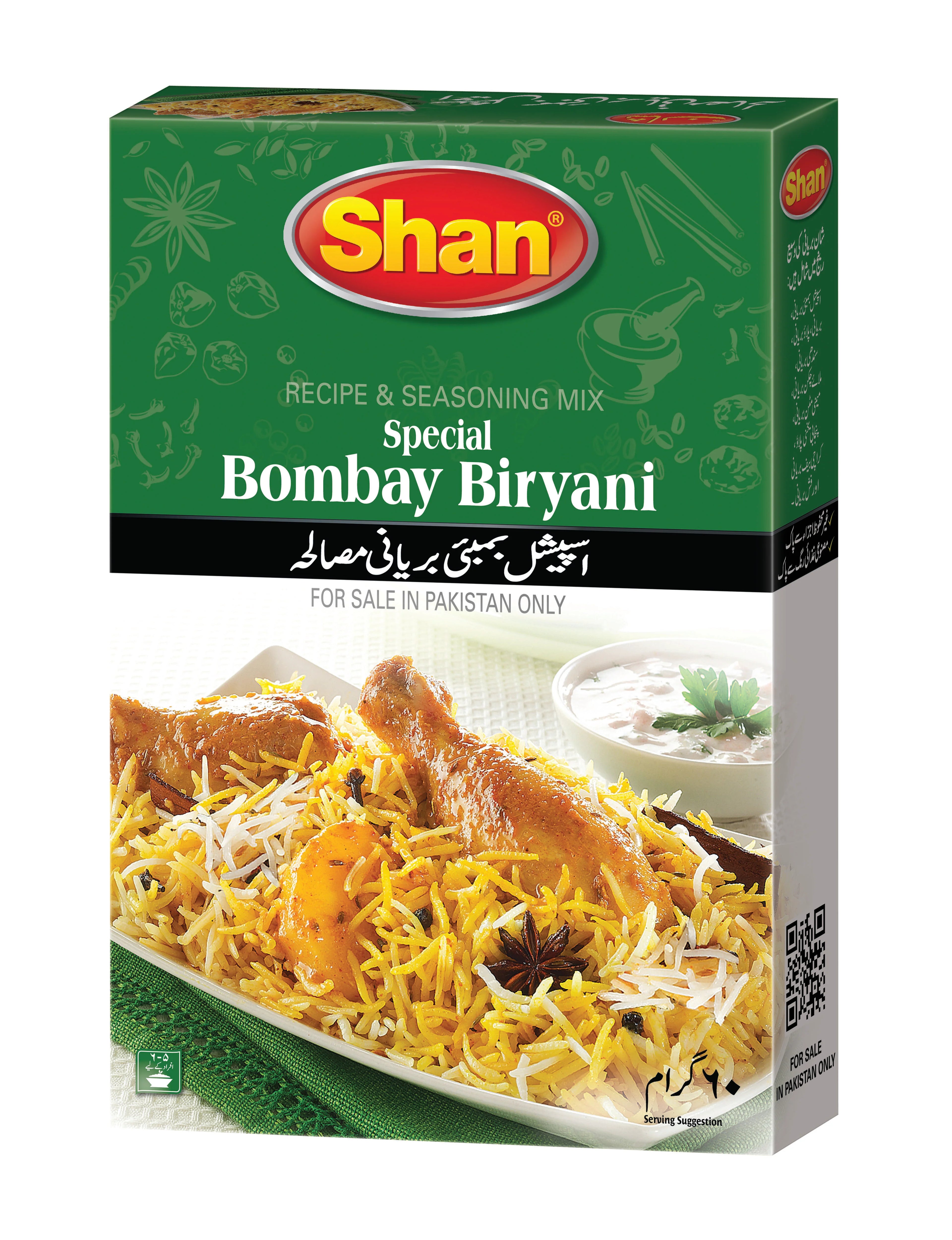 Shan Special Bombay Biryani Masala Range