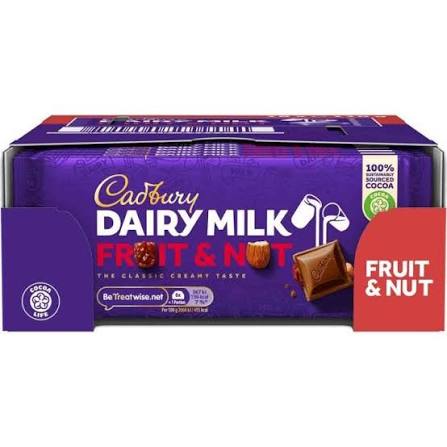 Cadbury Dairy Milk Fruit & Nut