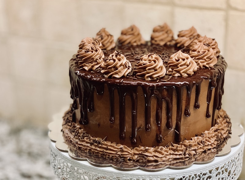 Chocolate Cake Slice